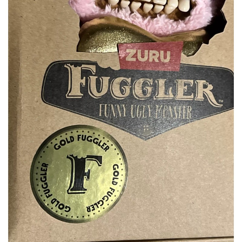 FUGGLER ZURU FugglerGOLD Edition TEDDY BEAR Funny Ugly Monster BRAND