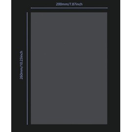 2 Pcs FEP Film, FEP Replacement Sheet for ANYCUBIC Photon Mono X 6K/Mono X2/ Photon M3 Plus/ELEGOO Saturn 4K/Saturn S/PHROZEN Sonic, 8.9'' 3D Printer, FEP Replacement Sheet 200 x 260 x 0.15mm