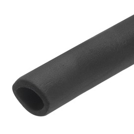 sourcing map Pipe Insulation Foam Tube Lagging Insulation Pipe 32mm(1 1/4 inch) ID 50mm(2 inch) OD 20" Heat Preservation for Handle Grip Support