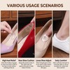 36PCS Clear Oval Gel Foot Corn Pads Cushions