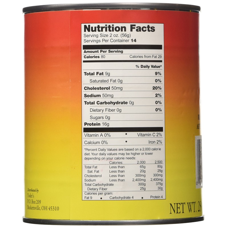 Yoders Canned Hamburger Meat 28oz