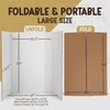Trifold Poster Board 36" x 48" White Presentation Board -
