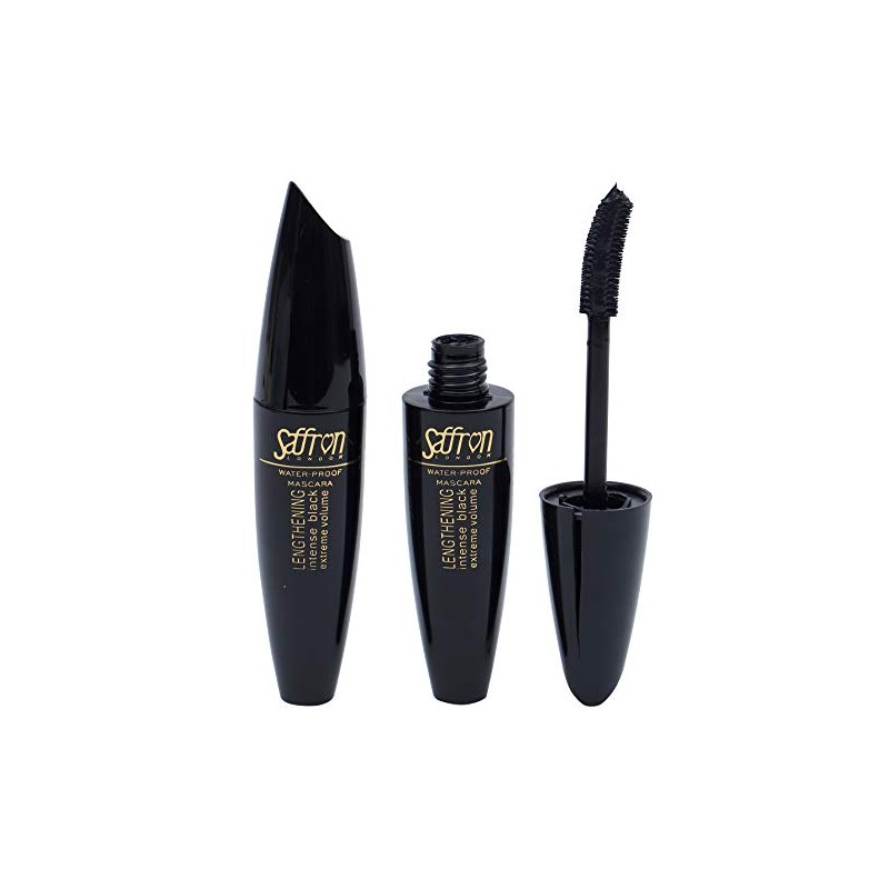 Saffron - Water-Proof Intense Black Lengthening Extra Volume MASCARA #301