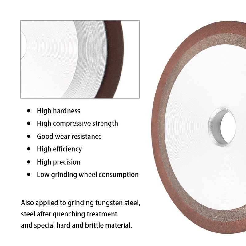 100mm Diamond Resin Grinding Wheel WeAr Resistance Cutter Grinder Grind