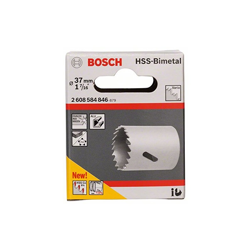 Bosch 2608584846 Holesaw of Hss-Bimetall 37mm