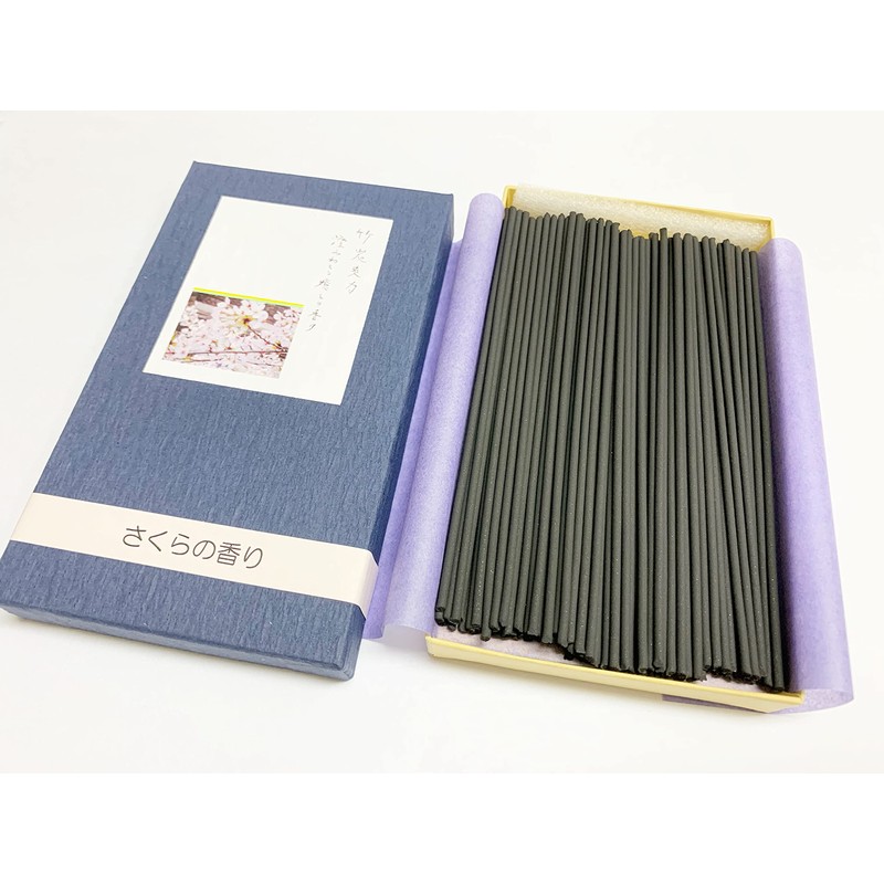 Awaji Baikodo #153 Smokeless Incense Sticks Aroma, Light Smoke, Bamboo