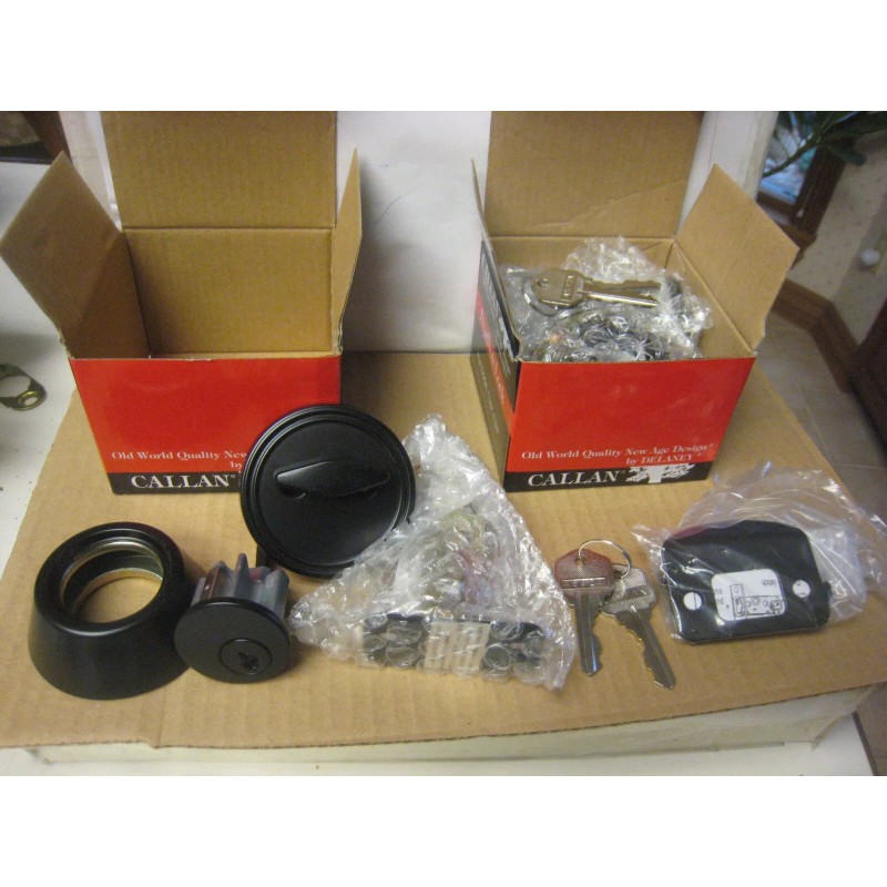 Callan 2 CALLAN Single Cylinder Deadbolt Locks KEYED ALIKE #200SUS19