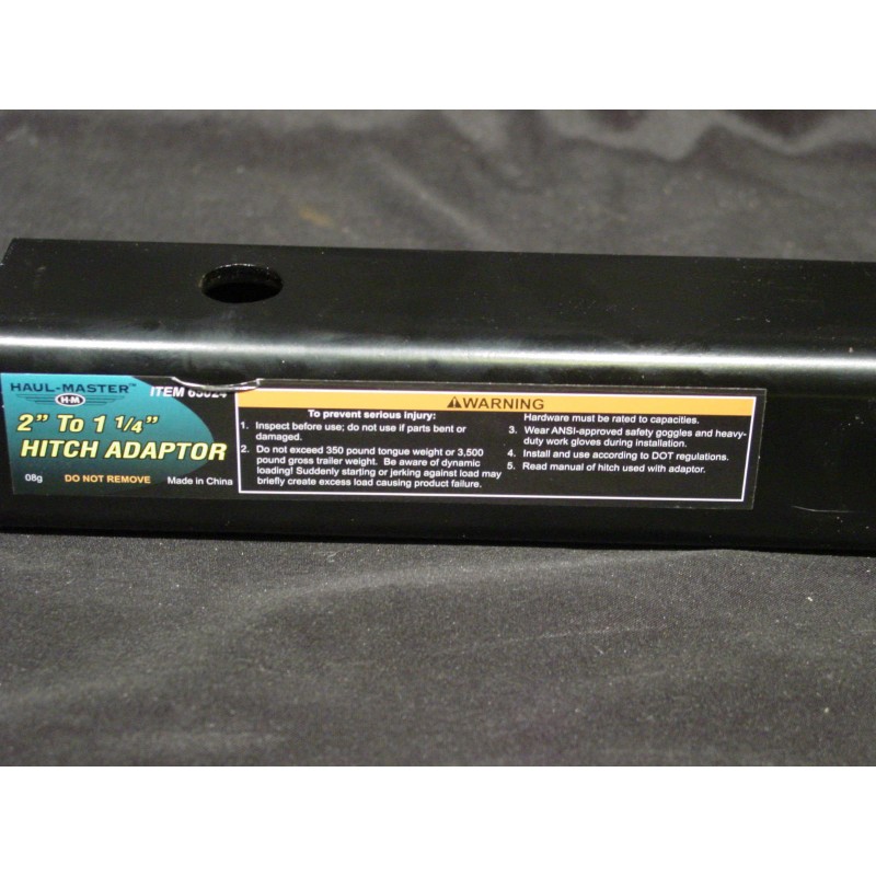 Haul Master 2" to 1 1/4" Haul Master Trailer Ball