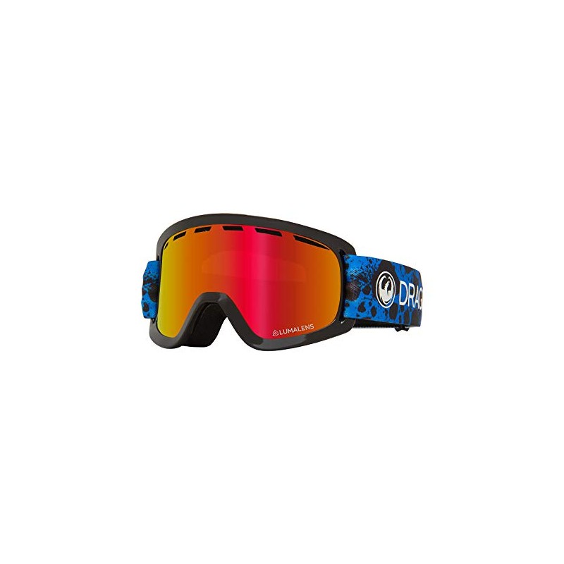 Dragon Lil D Kids/Youth Red Ion Luma Lens Snow Ski