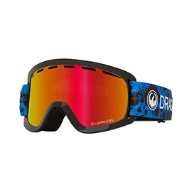 Dragon Lil D Kids/Youth Red Ion Luma Lens Snow Ski Goggles