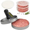TACGEA Burger Press 150 Patty Papers, Non-Stick Hamburger Patty Maker