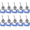QWORK® MTS-203 3 Positionen DPDT Kippschalter, 6 Pin AC 125