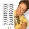 False Eyelashes Cateye Short 10 Pairs Artificial Eyelashes Cat Eye