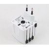 Skross World Travel Adapter Muv Micro Swiss Design. Smallest 2-Pole
