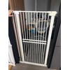 No Pawblems 55" Extra Tall Pet Gate for Cat/Dog, 29-40"