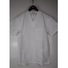 ALLHEART SCRUB TOP WHITE 4 POCKETS XSM