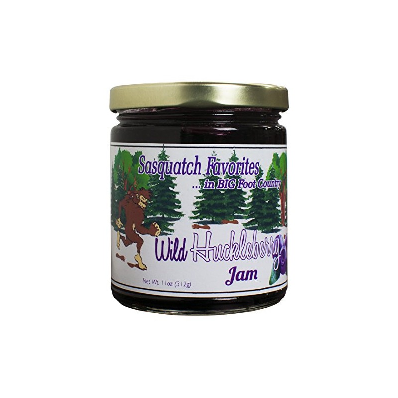Huckleberry Haven Sasquatch Wild Huckleberry Jam 11 oz.