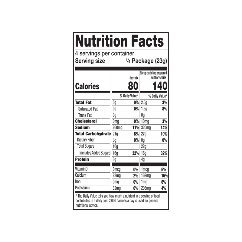MILKY WAY, Milk Chocolate Pudding & Pie Filling, 3.25 oz,