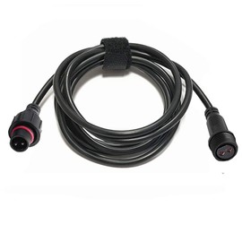 dstfuy 16AWG Waterproof Extension Cable,9.84FT 2Pin Extension Lead Waterproof Cord,IP65 Extension Cable for Solar Spotlights,Garden Spike Lights,LED Strip Lights(2Pin)