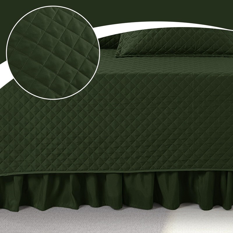 BALAPET 5 Piece Daybed Sets, Quilted Daybed Bedding Set, Twin