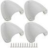4 Pcs Large Nylon 3" Marine Wire Cable Vent Cover,
