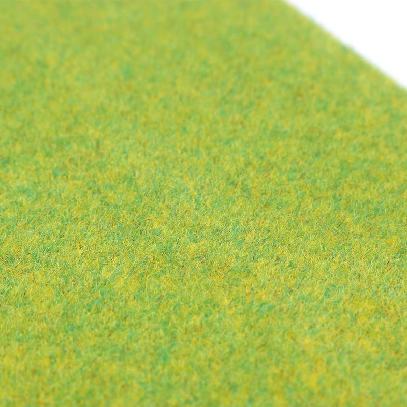 Tiardey (5pcs,20x30cm,Model Grass Mat,Model Railway Scenery Model Nylon Flocking Turf