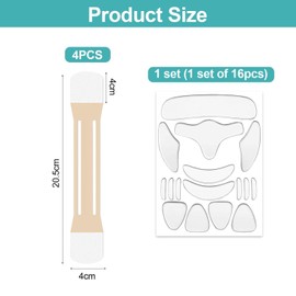 4-Piece Neck Stripe And 1-Piece Face Stripe, Reusable, Skin Care Supplies, Beauty Accessories.