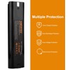 Shentec Upgraded 2 Pack 9.6V 4.0Ah Battery Compatible with Makita
