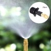 20Pcs G1/2 Copper Atomizing Nozzle Adjustable Micro Nozzle Single Outlet