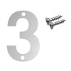 House Numbers 12cm, Stainless steel Address Sign Numbers for House,