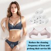JISRKP 6 Pcs Under Bra Sweat Liners, Cotton Bra Liners