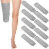 Bunnycool Prosthetic Socks for Men - 10 pcs Gray Cotton