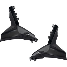 Evan-Fischer Pair Set of 2 Headlight Brackets Head Light Lamp Headlamp Housing for F150 Truck