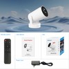 Mini Projector 4K support with Dual-Band WIFI6 5G Wireless 5.4