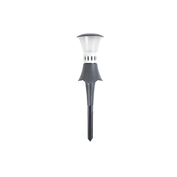 1 LED Lantern with Ground Stake Black / 16 x