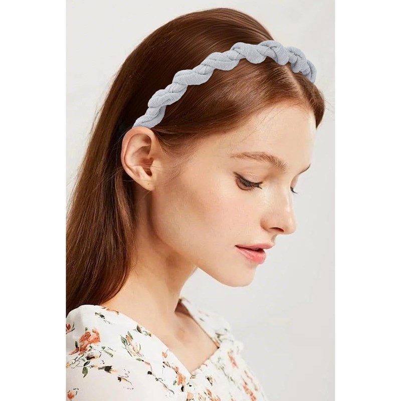 Amariver Headbands for Women 4Pcs Zigzag Headbands Elastic Teeth Comb