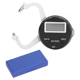 Digital Thickness Gauge Metal Tool 0‑25mm Measuring Instrument with Double Curved Arm