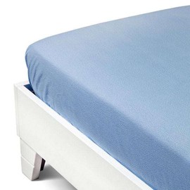 Caleffi - Fitted Sheet 100% Cotton - Soft & Durable Bed Sheet, Breathable & Washable Fitted Sheet 180 x 200 cm, Flat Sheet 180 x 200 cm, Fitted Sheet 90 x 200 cm, Fitted Sheet 200 x 200 cm