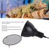 5.5in Reptile Lamp Fixture Uniform Heating Professional Shallow Dome Lamp