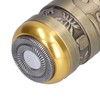 Portable Electric Shaver Bronze Stainless Steel Razor USB Charging Electric
