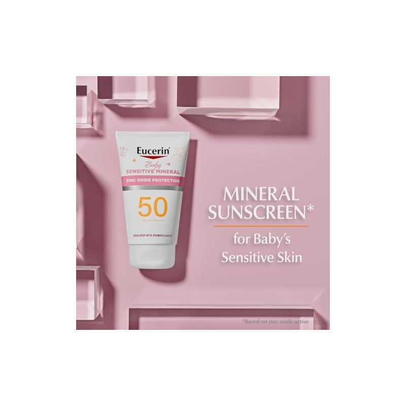 Eucerin Sun Sensitive Mineral Baby Protector solar SPF 50, loción