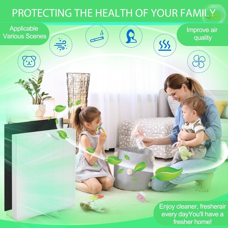 Upgraded Air108 Replacement Filters Compatible With Oreck AirInstinct Air Purifier
