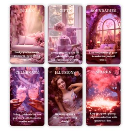 Love Oracle Cards, Romantic Love and Relationship Cards for Soulmates and Twin Flames, Guide You on The Journey of Love,Tarot cards for beginners
