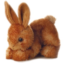 Aurora World Plush Toy Nature Kids Rabbit Brown