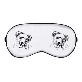 'Teddy Bear Head' Sleep/Travel Eye Mask (EY00014287)