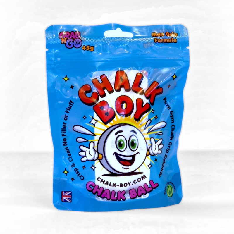 Climbing Chalk Ball in handy Resealable Bag - Premium Magnesium