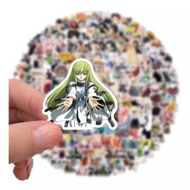 Shuang.W 200 Pegatinas Mixtas De Garabatos Combinados De Anime