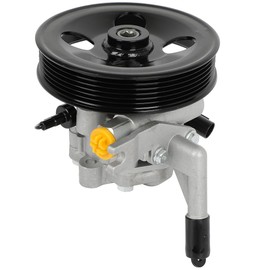 SCITOO Power Steering Pump, with Pulley, Compatible with Hyundai Genesis Coupe 2013-2016 V6 3.8L, Replace 571002M400, 21-671