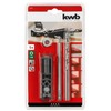 kwb Pocket Hole Drilling Template, Includes Drill, Depth Stop and