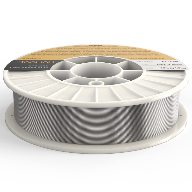 TOOLIOM E71T-GS .030" Diameter 10-Pound Spool Flux Core Self-shielded Mig